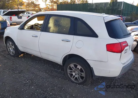 2009 Acura Mdx Technology Package z USA, uszkodzony, nr VIN 2HNYD28659H532052